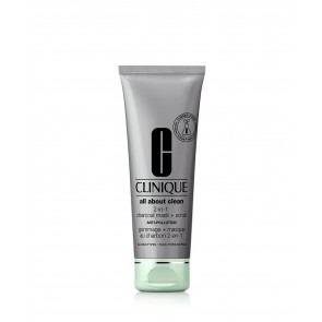 Clinique All About Clean 2-in-1 Charcoal Mask + Scrub 100ml