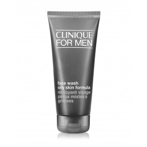 Clinique For Men Face Wash Oily Skin Formula gel per lavaggio e pulizia del viso 200 ml Uomo
