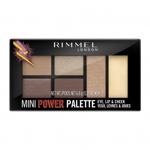 Rimmel Mini Power Palette Yeux Levres & Joues 001 Eye Shadows