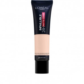 L`Oréal Paris Infaillible 24H Matte Cover Fondotinta, 25 Ivoire