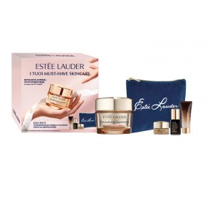 Estée Lauder Set Supreme Skincare Routine Completa - cofanetto skincare 50ml + 7ml + 5ml + 3ml + Pochette