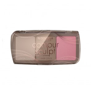 Deborah Milano Face Trio Palette Contour & Sculpt 02 Dark 43g