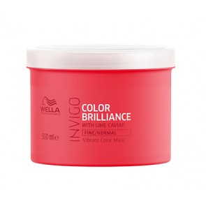 Wella Professionals INVIGO Brilliance Maschera per Capelli Normali-Fini 500 ml