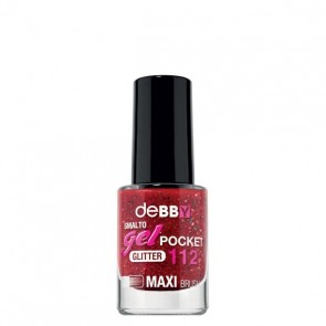 deBBY Gel Pocket 112 glitter red 4.5ml