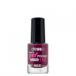 deBBY Gel Pocket 118 glitter purple 4.5ml