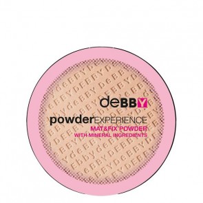 deBBY powderEXPERIENCE MAT&FIX POWDER 01 - nude
