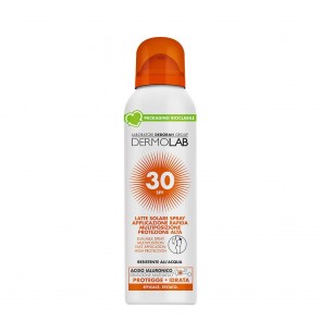 Dermolab Latte solare spray viso e corpo protezione alta SPF 30 150ml