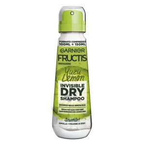 Garnier Fructis Invisible Dry Shampoo Yuzu Lemon 100ml