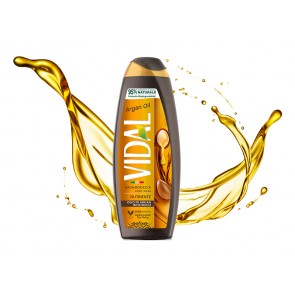 Vidal Argan Oil 500 ml Gel doccia Donna Corpo Agrume, Spice