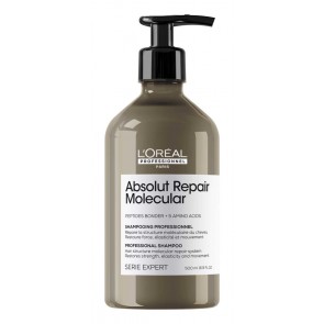 L`Oréal Paris Serie Expert Absolut Repair Molecular 500 ml Shampoo Professionale Unisex
