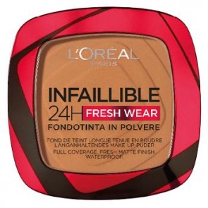 L`Oréal Paris Infaillible 24h Fresh Wear Fondotinta in Polvere - 330 Hazelnut