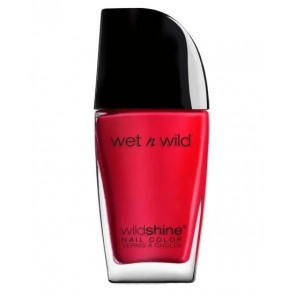 wet n wild Wild Shine Nail Color, 476E Red Red, 12.3ml
